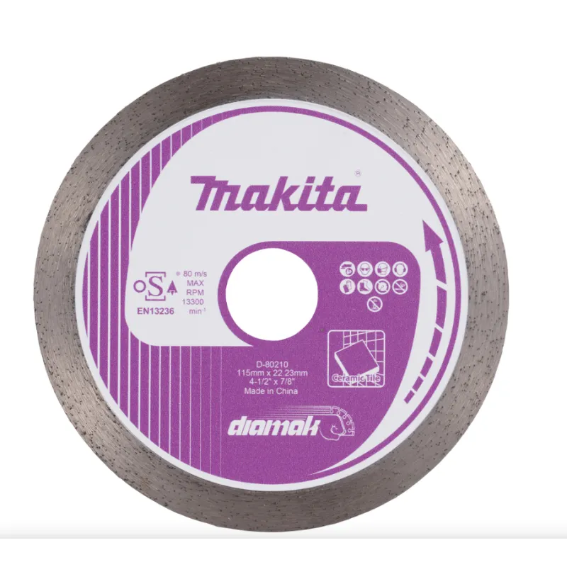 Disque diamanté à couronne continue Makita Diamak pour carrelage