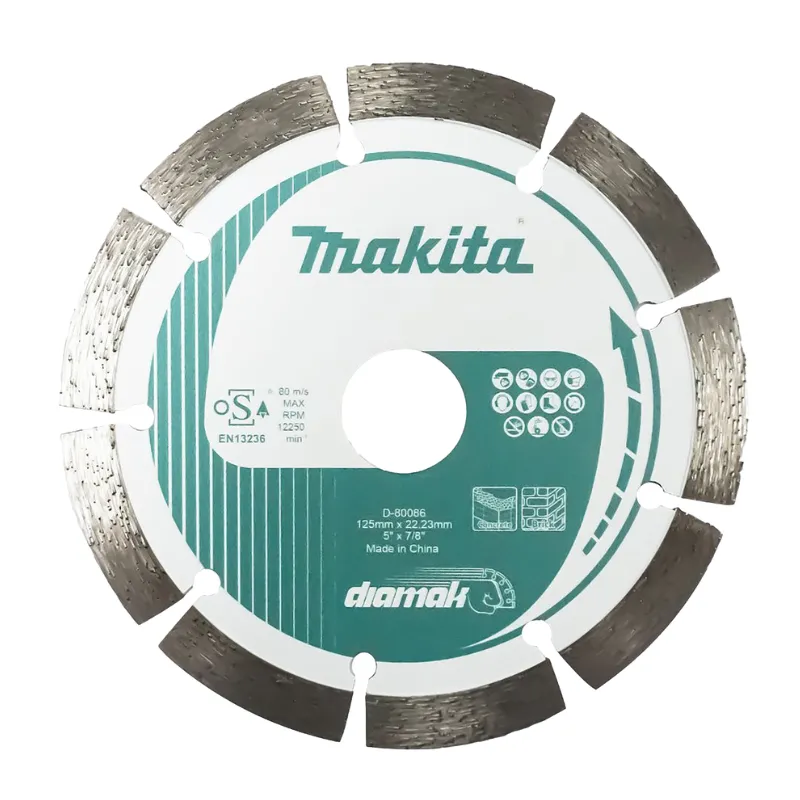 Makita Disco Diamantato Segmentato Diamak Multi-Materiale 125X22.23