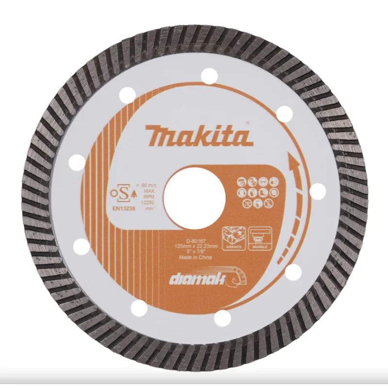 Makita Disco Diamantato Corrugato Diamak  Marmo E Granito 125X22.23